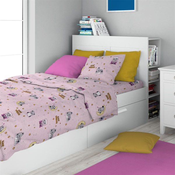 ΣΕΝΤΟΝΙΑ ΕΜΠΡΙΜΕ ΣΕΤ 2 τεμ kids Sweet Dreams 550 160X240 Pink 100% Cotton