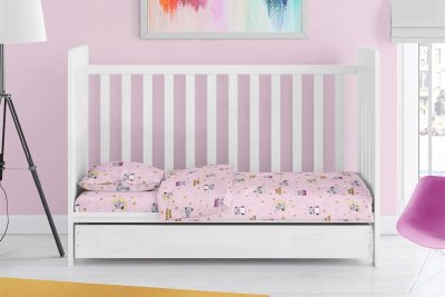 ΣΕΝΤΟΝΙΑ ΕΜΠΡΙΜΕ ΣΕΤ 3 τεμ bebe Sweet Dreams 550 120X160 Pink 100% Cotton