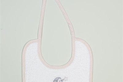 ΣΑΛΙΑΡΑ Με Κέντημα bebe Dreaming Elephant 168 25X25 Λευκό 100% Cotton