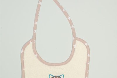 ΣΑΛΙΑΡΑ Με Κέντημα bebe Kitty 138 25X25 Εκρού 100% Cotton