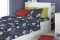 ΣΕΝΤΟΝΙΑ ΕΜΠΡΙΜΕ ΣΕΤ 3 τεμ kids Galaxy Travel 90 160X240 Blue 100% Cotton Flannel