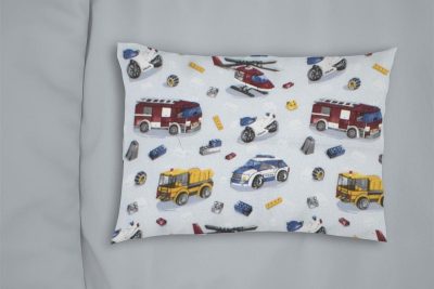 ΜΑΞΙΛΑΡΟΘΗΚΗ ΕΜΠΡΙΜΕ kids Toys 46 50X70 Sky Blue 100% Cotton Flannel