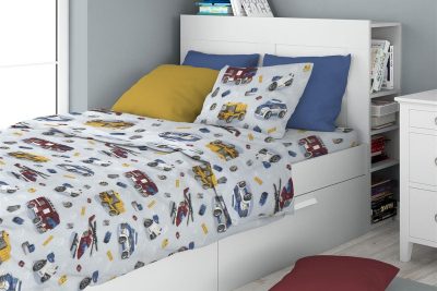 ΣΕΝΤΟΝΙΑ ΕΜΠΡΙΜΕ ΣΕΤ 3 τεμ kids Toys 46 160X240 Sky Blue 100% Cotton Flannel