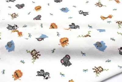 ΣΕΝΤΟΝΑΚΙ ΛΙΚΝΟΥ bebe Zoo 29 80X110 White 100% Cotton Flannel