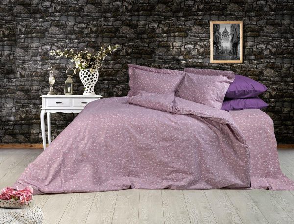 ΠΑΠΛΩΜΑΤΟΘΗΚΗ ΕΜΠΡΙΜΕ Μυρτώ 349 160X240 Lilac 100% Cotton Flannel