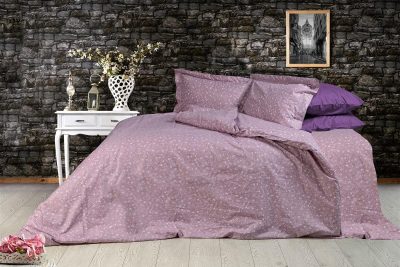 ΠΑΠΛΩΜΑΤΟΘΗΚΗ ΕΜΠΡΙΜΕ Μυρτώ 349 220X240 Lilac 100% Cotton Flannel