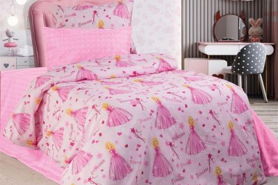 ΠΑΠΛΩΜΑ ΕΜΠΡΙΜΕ kids Princess 392 160X240 Pink 70/30 Cott/Pol