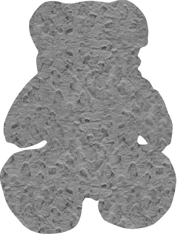 Παιδικό Χαλί GLACIAL GREY TEDDY BEAR