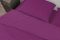 Σεντόνι 1 τεμ Solid 501 160X240 Dark Magenta 100% Cotton