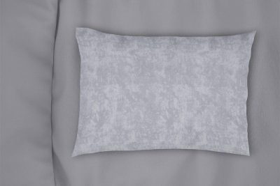 Μαξιλαροθήκη bebe Premium Shadow 621 35X45 Light Grey 100% Cotton