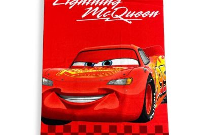 Πετσέτα Θαλάσσης Quick Dry Disney Home Cars 21 70X140 Red 100% Microfiber