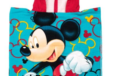 Πόντσο Θαλάσσης Quick Dry Disney Home Mickey 05 50X100 Sky Blue 100% Microfiber