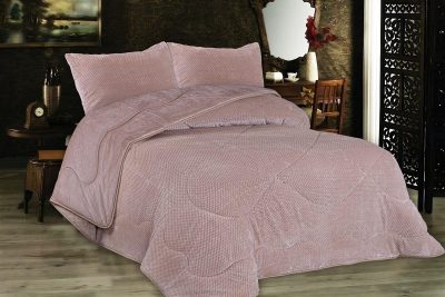 Κουβερτοπάπλωμα Popcorn Fleece 700 gsm 1950 Salmon Rose 160X220 100% Polyester