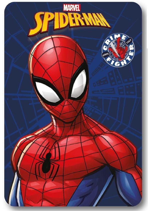 Κουβέρτα Fleece Marvel Spider-Man 29 100X140 Blue 100% Polyester