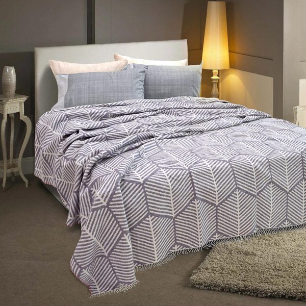 LINO ΚΟΥΒΕΡΤΑ ΜΕ ΚΡΟΣΙΑ BANY LILAC 230X230