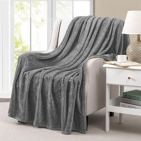 MARUTX ΚΟΥΒΕΡΤΑ FLEECE CALOR LGREY 220X240