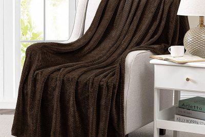 MARUTX ΚΟΥΒΕΡΤΑ FLEECE CALOR BROWN 220X240