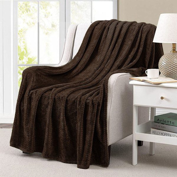 MARUTX ΚΟΥΒΕΡΤΑ FLEECE CALOR BROWN 220X240