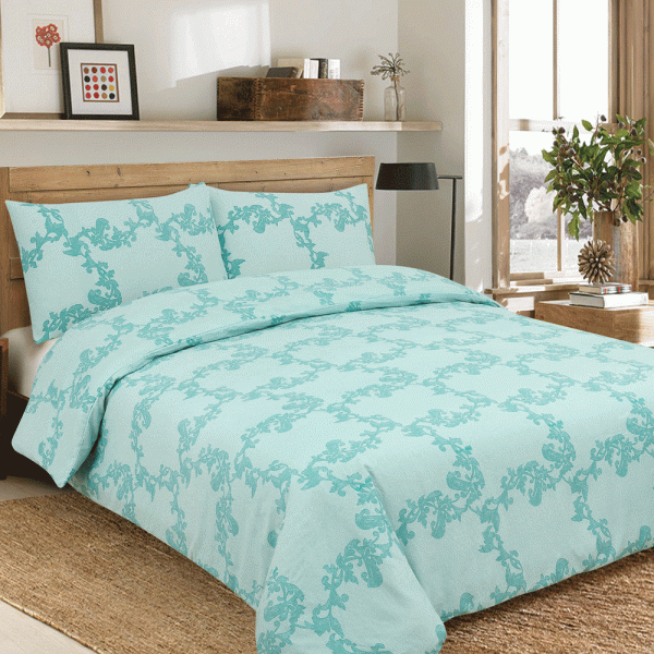 LINO ΣΕΤ ΣΕΝΤΟΝΙΑ FLANNEL ETNICO MINT 220X255