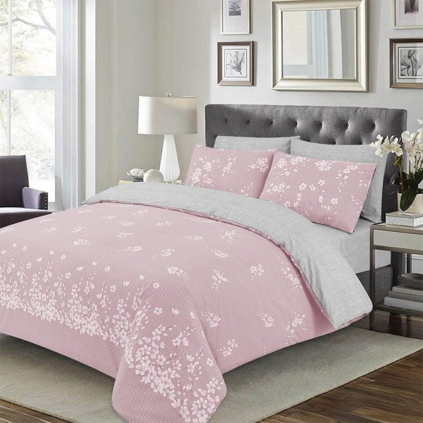 LINO ΣΕΤ ΣΕΝΤΟΝΙΑ DELUXE YUKO PINK 160X260