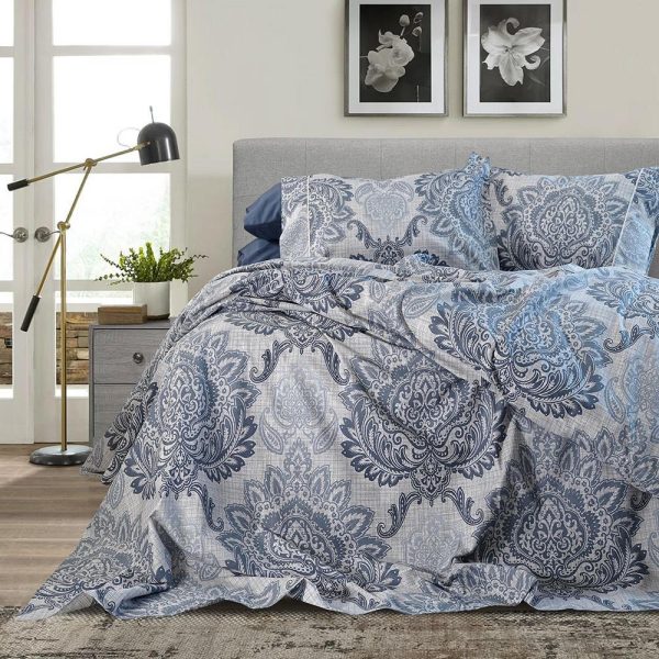 LINO ΣΕΤ ΣΕΝΤΟΝΙΑ PASLEY BLUE 160X260