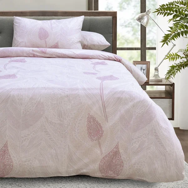 LINO ΣΕΤ ΣΕΝΤΟΝΙΑ JACQUARD MAUVE 240X260