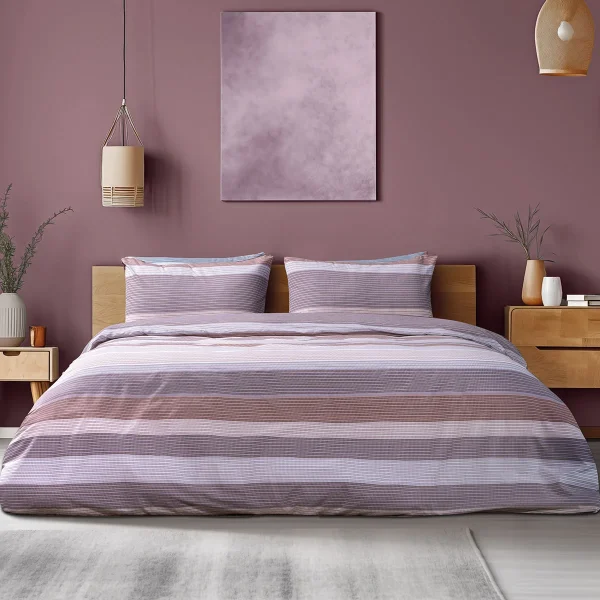 LINO ΣΕΤ ΣΕΝΤΟΝΙΑ RIPAS MAUVE 170X260