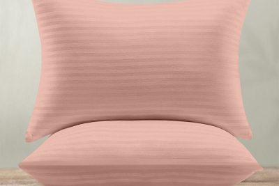 LINO ΜΑΞΙΛΑΡΟΘΗΚΕΣ BASKO STRIPE DPINK 50X70