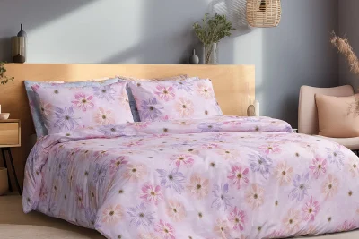 LINO ΣΕΤ ΠΑΠΛΩΜΑΤΟΘΗΚΗ BLUME LILAC 160X240