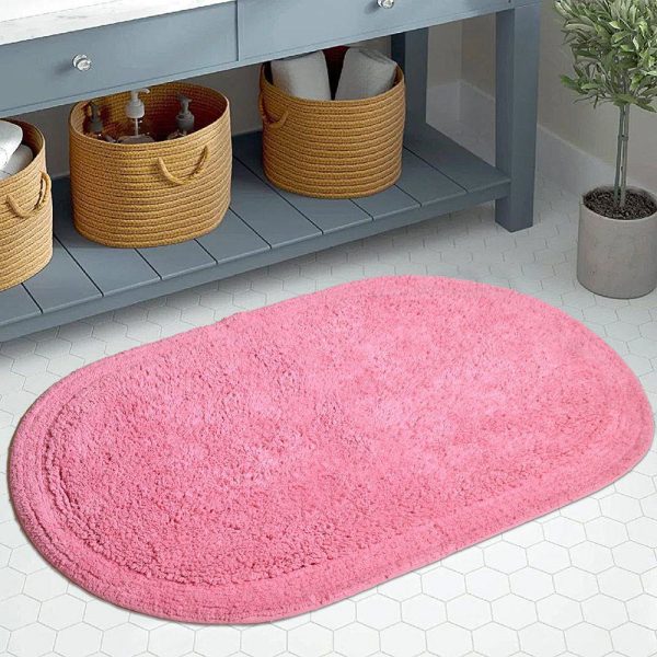 LINO ΠΑΤΑΚΙ ΜΠΑΝΙΟΥ REDONDO PINK 50X80