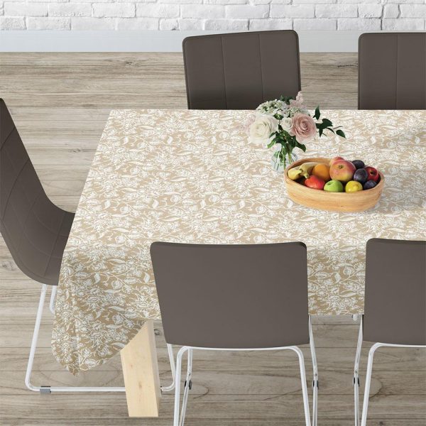 LINO ΤΡΑΠΕΖΟΜΑΝΤΗΛΟ IZAL 101 BEIGE 140X180