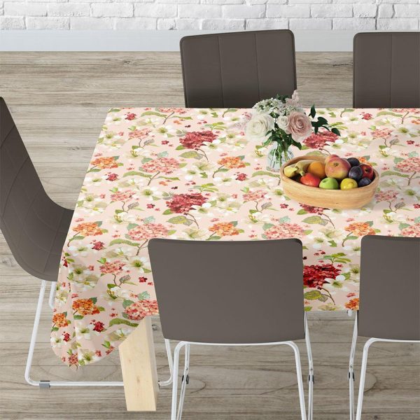 LINO ΤΡΑΠΕΖΟΜΑΝΤΗΛΟ CAMPARI 301 PINK 140X140