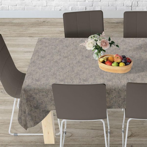 LINO ΤΡΑΠΕΖΟΜΑΝΤΗΛΟ TORUK 850 MOCCA 140X140