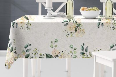 LINO ΤΡΑΠΕΖΟΜΑΝΤΗΛΟ ZELDA NAPPE C-101 IVORY 140X140