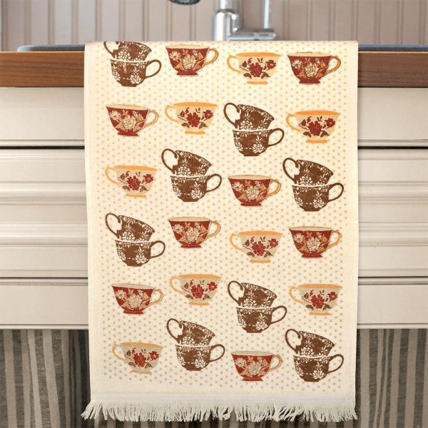 LINO ΠΟΤΗΡΟΠΑΝΟ FLOWER CUP BROWN 40X60