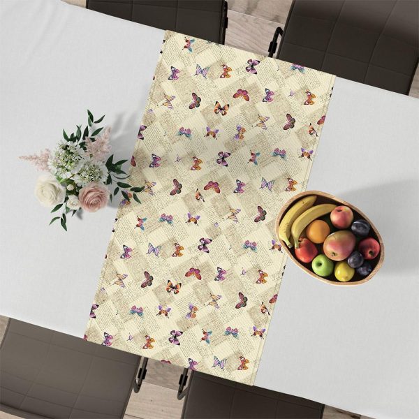 LINO ΤΡΑΒΕΡΣΑ PAPILLON 101 BEIGE 45X145