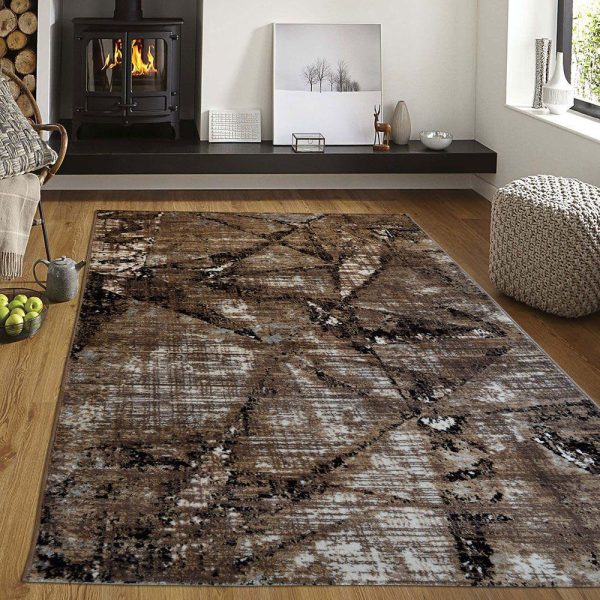 LINO ΔΙΑΔΡΟΜΟΣ DIAMOND 2026 BLACK-BROWN 80X150