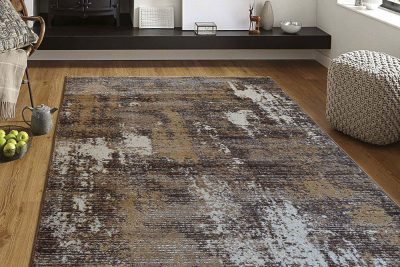 LINO ΔΙΑΔΡΟΜΟΣ DIAMOND 2027 DBEIGE-BROWN 80X150