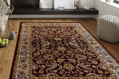 LINO ΔΙΑΔΡΟΜΟΣ DIAMOND 2030 BEIGE-RED 80X150