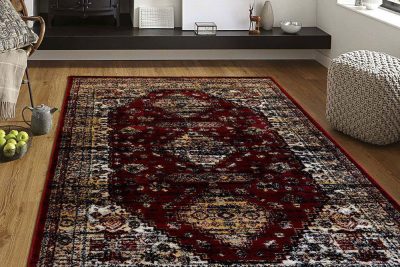 LINO ΔΙΑΔΡΟΜΟΣ DIAMOND 2033 BEIGE-RED 80X200