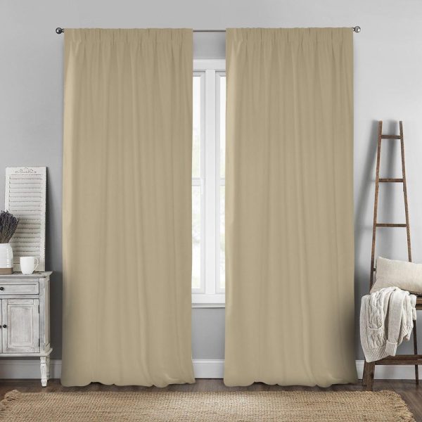 LINO ΚΟΥΡΤΙΝΑ RENAS ΜΕ ΤΡΕΣΑ 96 BEIGE 140X280