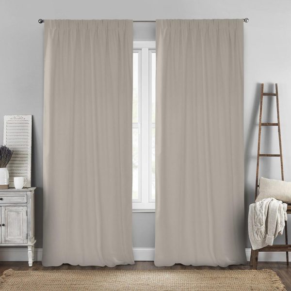 LINO ΚΟΥΡΤΙΝΑ RENAS ΜΕ ΤΡΕΣΑ 211 TAUPE 140X280