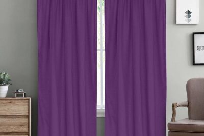 LINO ΚΟΥΡΤΙΝΑ LINE ΜΕ ΤΡΕΣΑ 305 MAUVE 145X295