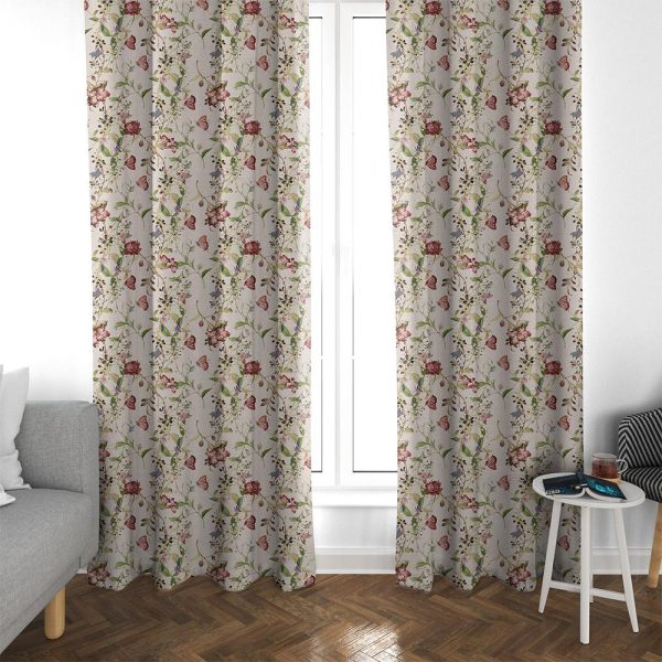 LINO ΚΟΥΡΤΙΝΑ FLUTURE 901 ΜΕ ΤΡΕΣΑ BEIGE 133X270