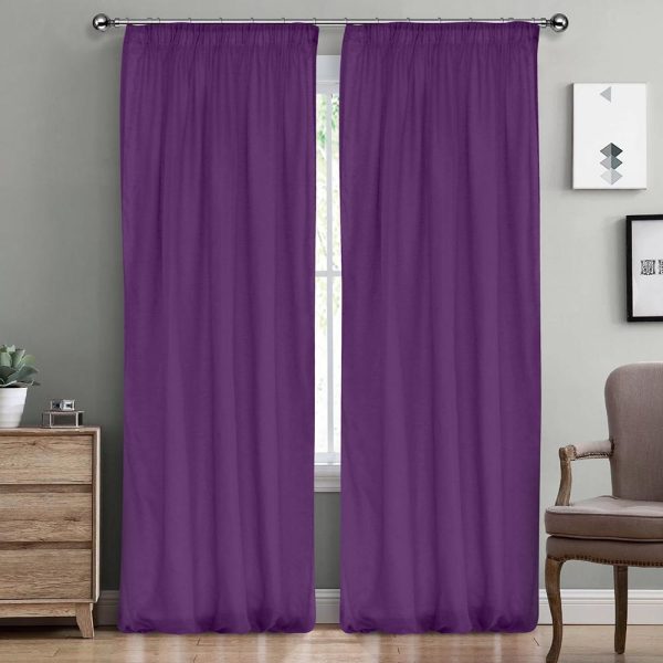 LINO ΚΟΥΡΤΙΝΑ LINE ΜΕ ΤΡΕΣΑ 305 MAUVE 300X295