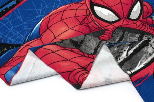 Πετσέτα Θαλάσσης Quick Dry Marvel Spider-Man 97 70X140 Blue 100% Microfiber - Image 2