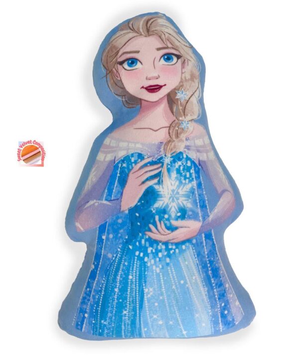 Μαξιλάρι 3D Disney Home Frozen 41 35 cm Sky Blue 100% Velboa