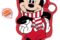 Μαξιλάρι 3D Disney Home Mickey 37 35 cm Red 100% Velboa