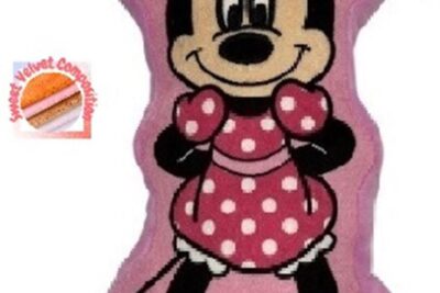 Μαξιλάρι 3D Disney Home Minnie 78 30 cm Pink 100% Velboa