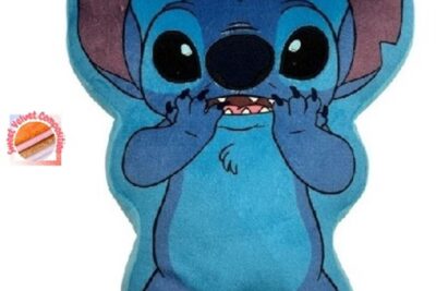 Μαξιλάρι 3D Disney Home Stitch 79 30 cm Turquoise 100% Velboa